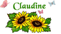 Claudine name graphics