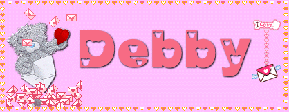 Debby name graphics