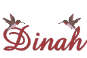 Dinah name graphics