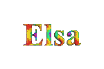 Elsa name graphics