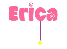 Erica name graphics