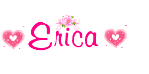 Erica name graphics