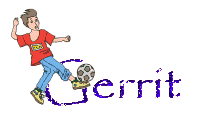 Gerrit name graphics