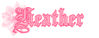 Heather name graphics