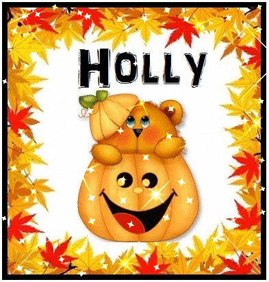 Holly name graphics