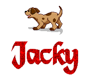 Jacky name graphics
