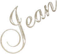 Jean name graphics