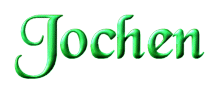 Jochen name graphics