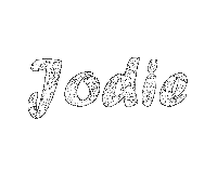 Jodie name graphics