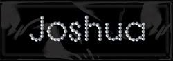 Joshua name graphics