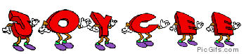 Joycee name graphics