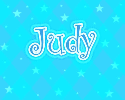 Judy name graphics