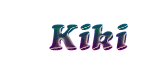 Kiki name graphics
