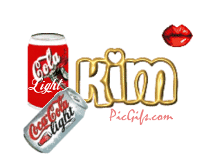 Kim name graphics