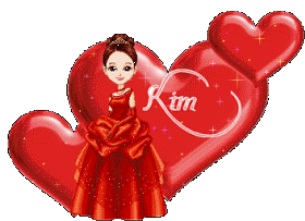 Kim name graphics