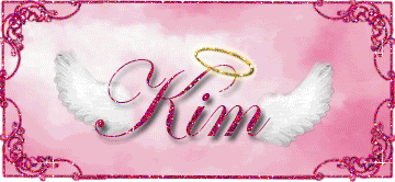 Kim name graphics