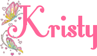 Kristy name graphics