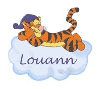 Louann name graphics