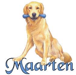 Maarten name graphics