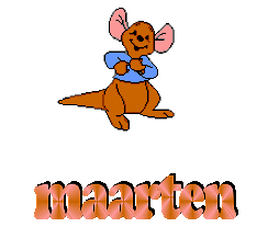 Maarten name graphics