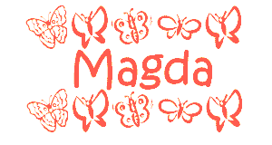Magda name graphics