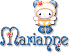 Marianne name graphics