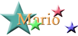 Mario name graphics