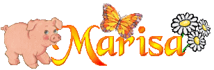 Marisa name graphics