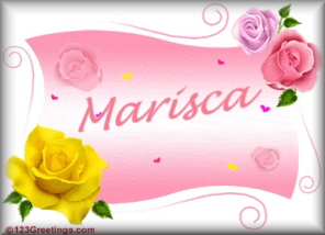 Marisca name graphics