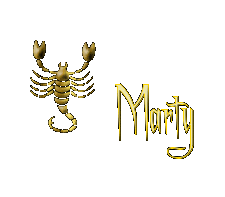 Marty name graphics
