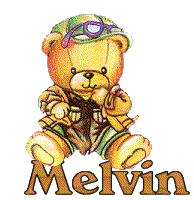 Melvin name graphics