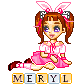 Meryl name graphics