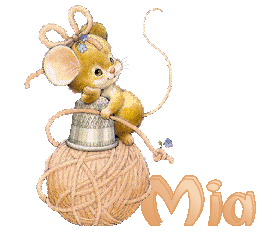 Mia name graphics