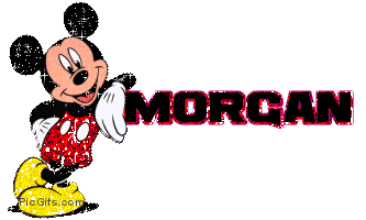 Morgan name graphics