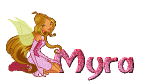 Myra name graphics