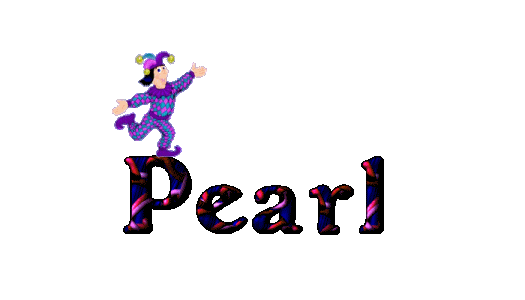 Pearl name graphics