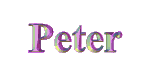 Peter name graphics