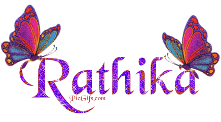 Rathika name graphics