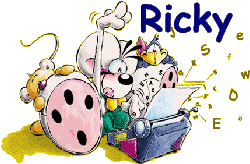 Ricky name graphics