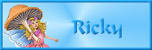 Ricky name graphics