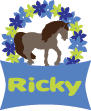 Ricky name graphics