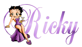 Ricky name graphics