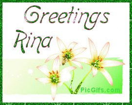 Rina name graphics