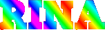Rina name graphics