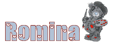 Romina name graphics