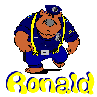 Ronald name graphics