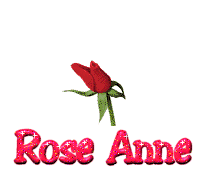 Rose anne name graphics