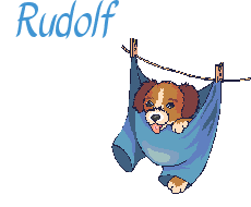 Rudolf name graphics