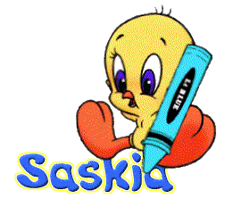 Saskia name graphics