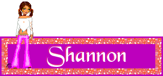 Shannon name graphics